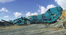 Powerscreen crushers and screeners ready for Hillhead