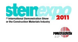Powerscreen exhibiting at Steinexpo 2011