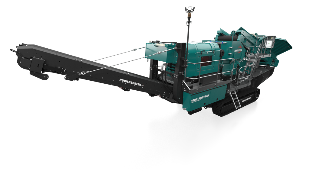 1000 Maxtrak Portable Rock Crusher