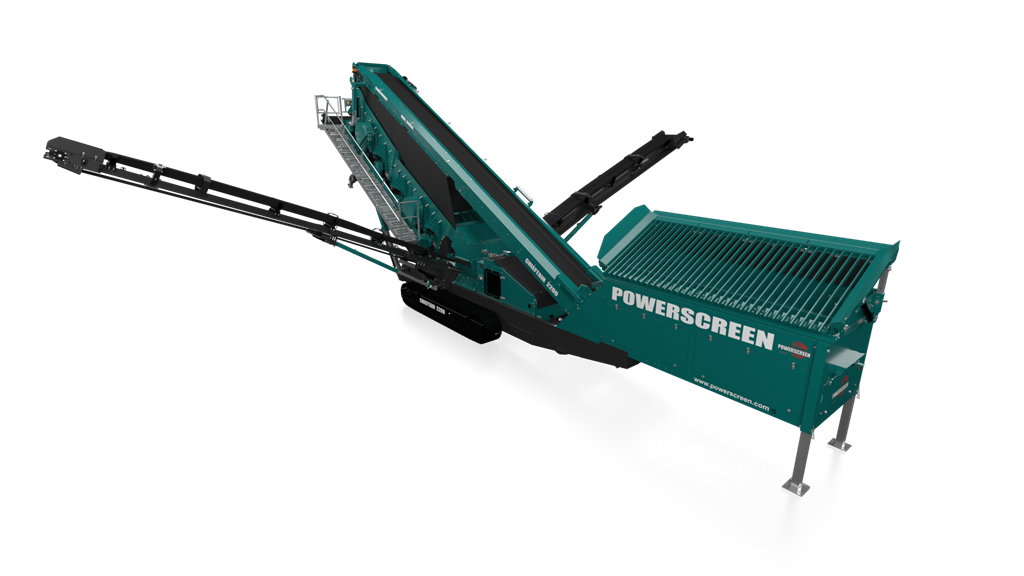 Chieftain 2200 Incline Screen LHS