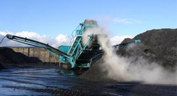 chieftain-2100-2-deck-screen-coal Chieftain 2100 processing coal near a mine