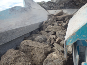 jaw-crusher-concrete-feed-material Concrete feed material for Powerscreen Premiertrak 600E Jaw Crusher
