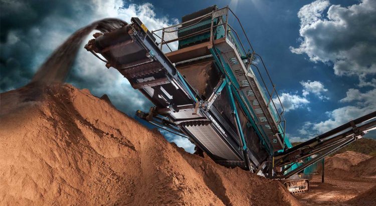 powerscreen-recycling-screen Powerscreen recycling screen processing dirt